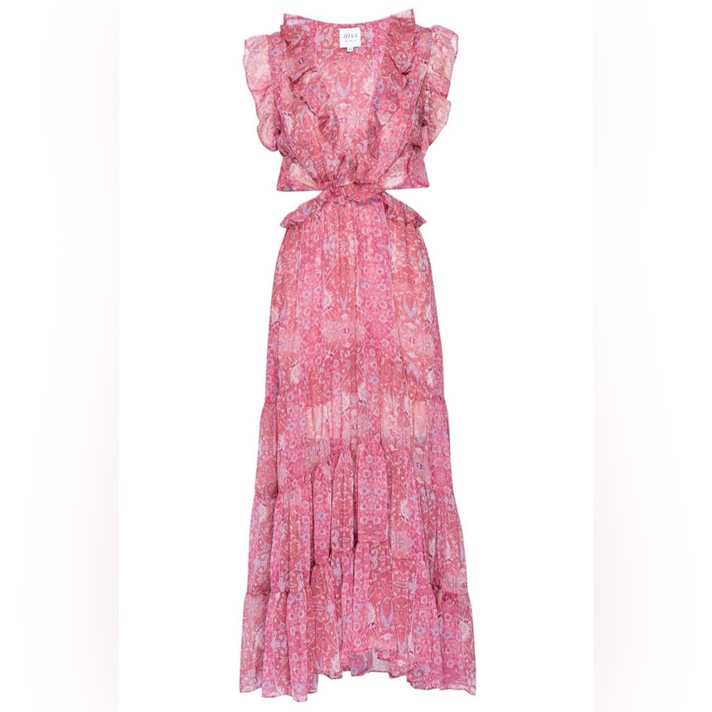 MISA Natasha Dress - Washed Rose - S